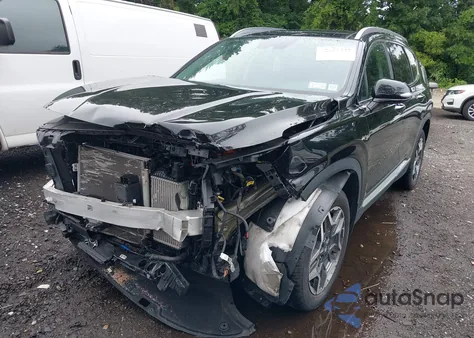 2022 Hyundai Santa Fe Hybrid Sel Premium from USA, damaged, VIN KM8S3DA14NU038289